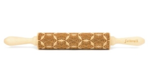 MATTARELLO LEGNO MEDIUM FLOWER MANDALA pz.1