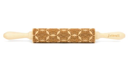 MATTARELLO LEGNO MEDIUM FLOWER MANDALA pz.1 1 MATTARELLO LEGNO MEDIUM FLOWER MANDALA pz.1
