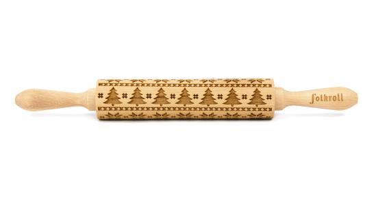 MATTARELLO LEGNO MEDIUM SCANDINAVIAN CHRISTMAS pz.1 1 MATTARELLO LEGNO MEDIUM SCANDINAVIAN CHRISTMAS pz.1