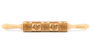MATTARELLO LEGNO MEDIUM ROSES STAMPS pz.1