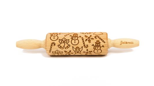 MATTARELLO LEGNO JUNIOR CHRISTMAS MIX pz.1 1 MATTARELLO LEGNO JUNIOR CHRISTMAS MIX pz.1