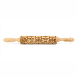 MATTARELLO LEGNO JUNIOR FLOWER STAMPS pz.1