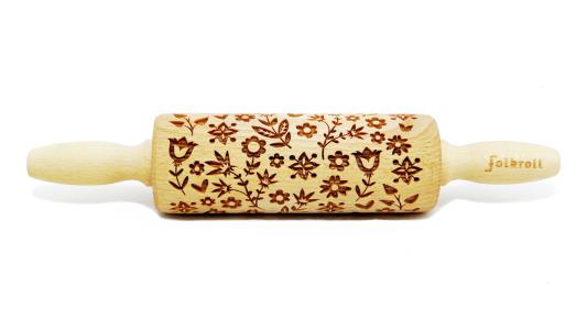 MATTARELLO LEGNO JUNIOR FLOWER POWER pz.1 1 MATTARELLO LEGNO JUNIOR FLOWER POWER pz.1