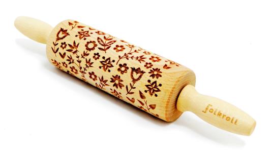 MATTARELLO LEGNO JUNIOR FLOWER POWER pz.1 2 MATTARELLO LEGNO JUNIOR FLOWER POWER pz.1