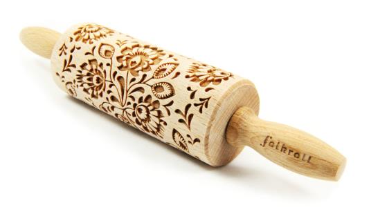 MATTARELLO LEGNO JUNIOR FOLK FLORAL pz.1 2 MATTARELLO LEGNO JUNIOR FOLK FLORAL pz.1