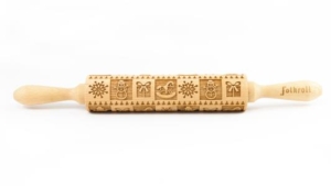 MATTARELLO LEGNO MEDIUM CHRISTMAS GIFT pz.1