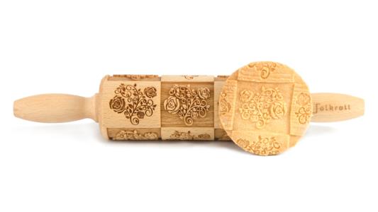 MATTARELLO LEGNO JUNIOR ROSES STAMPS pz.1