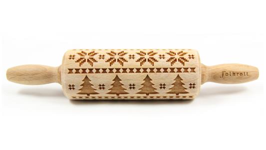 MATTARELLO LEGNO JUNIOR SCANDINAVIAN CHRISTMAS pz.1 1 MATTARELLO LEGNO JUNIOR SCANDINAVIAN CHRISTMAS pz.1
